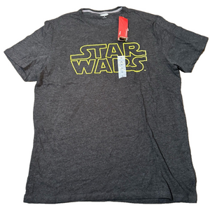 Disney Star Wars Old Navy Tee 
Cotton Blend Gray Men Size XL